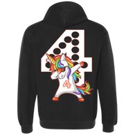 Dabbing Unicorn 4 Years Old Funny Dabbing