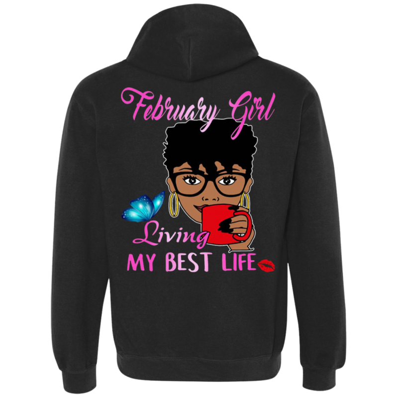 February Girl Living My Best Life Black Girl